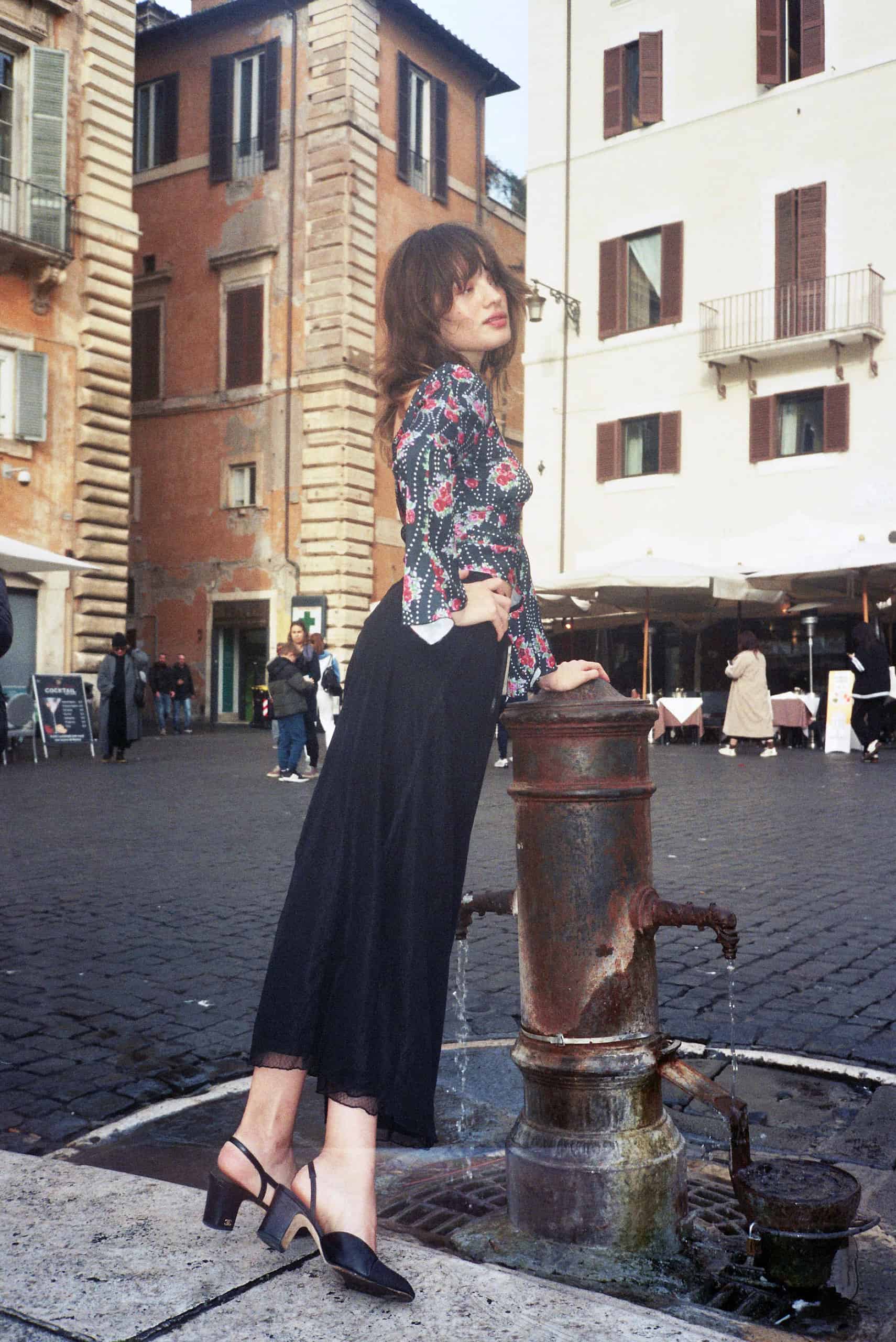 The Barbara Skirt Set - Black main image 1